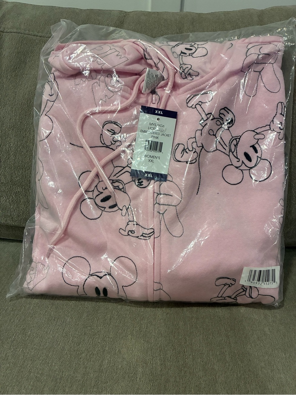 Disney Pink Mickey Mouse Hoodie
